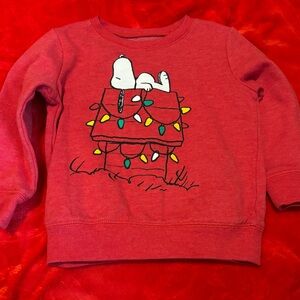 Snoopy sweatshirt 3t